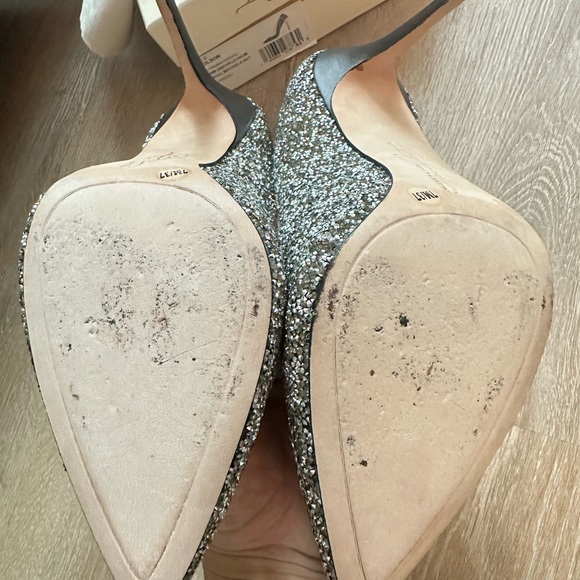Vince camuto grey sequins heels - Picture 6 of 12